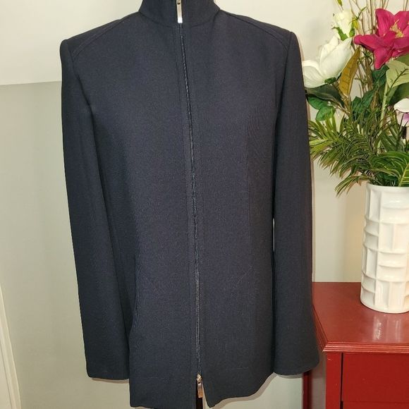 Max Mara Black Jacket Medium - Picture 4 of 13
